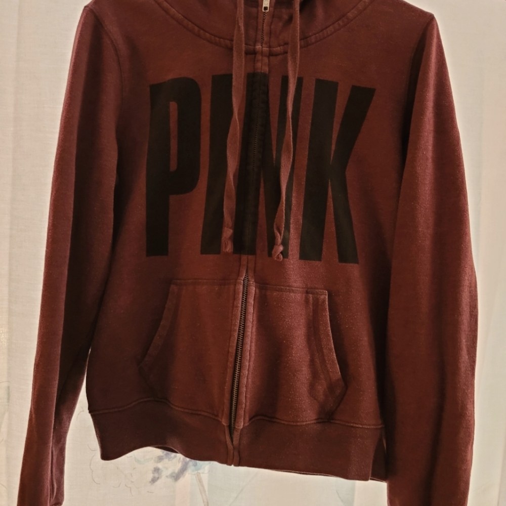 Victoria secert pink zip up jacket